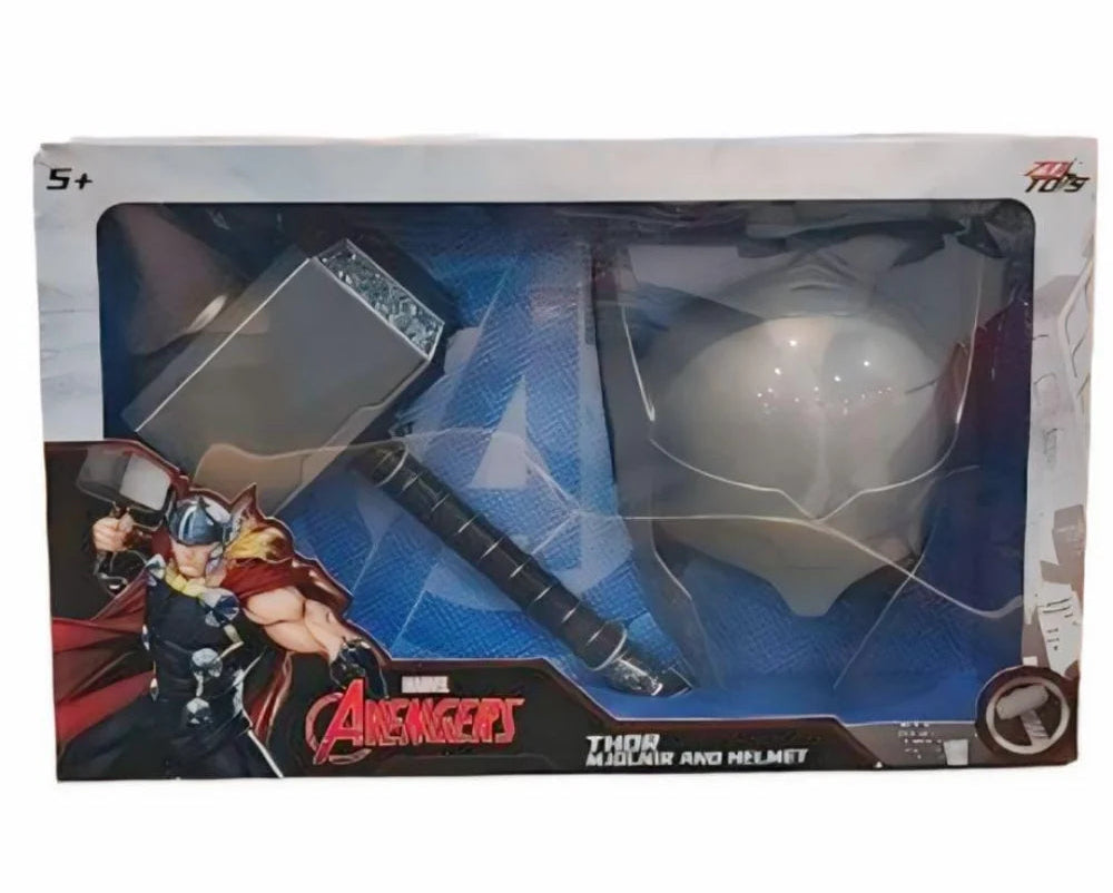 ZD Toys Thor Role Play Hammer & Helmet Combo Age 5+
