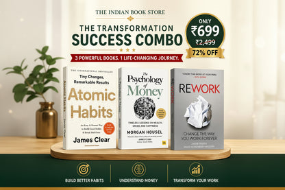 The Transformation Success Combo (Atomic Habits, The Psychology of Money And Rework) Paperback