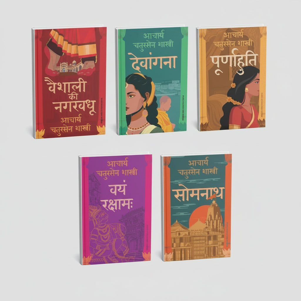 Acharya Chatursen Shastri Ki Mahagathayein 5 Books Collection Set (Hindi Edition) Paperback