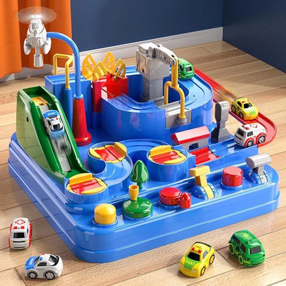 PlayPro Car Racing Rescue Track Set for Kids