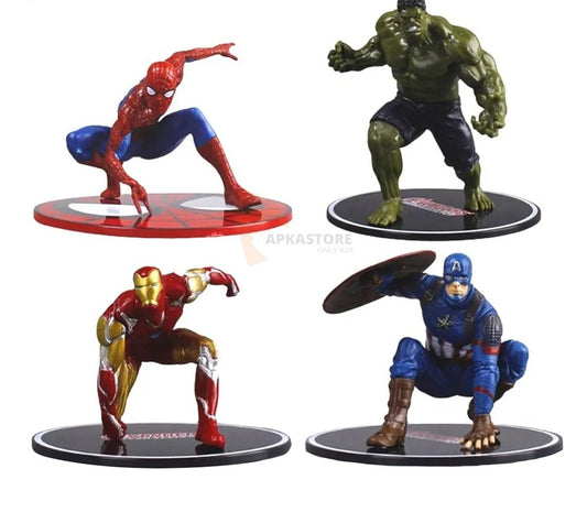 Avengers 4pcs Set 9-13cm Action Figure