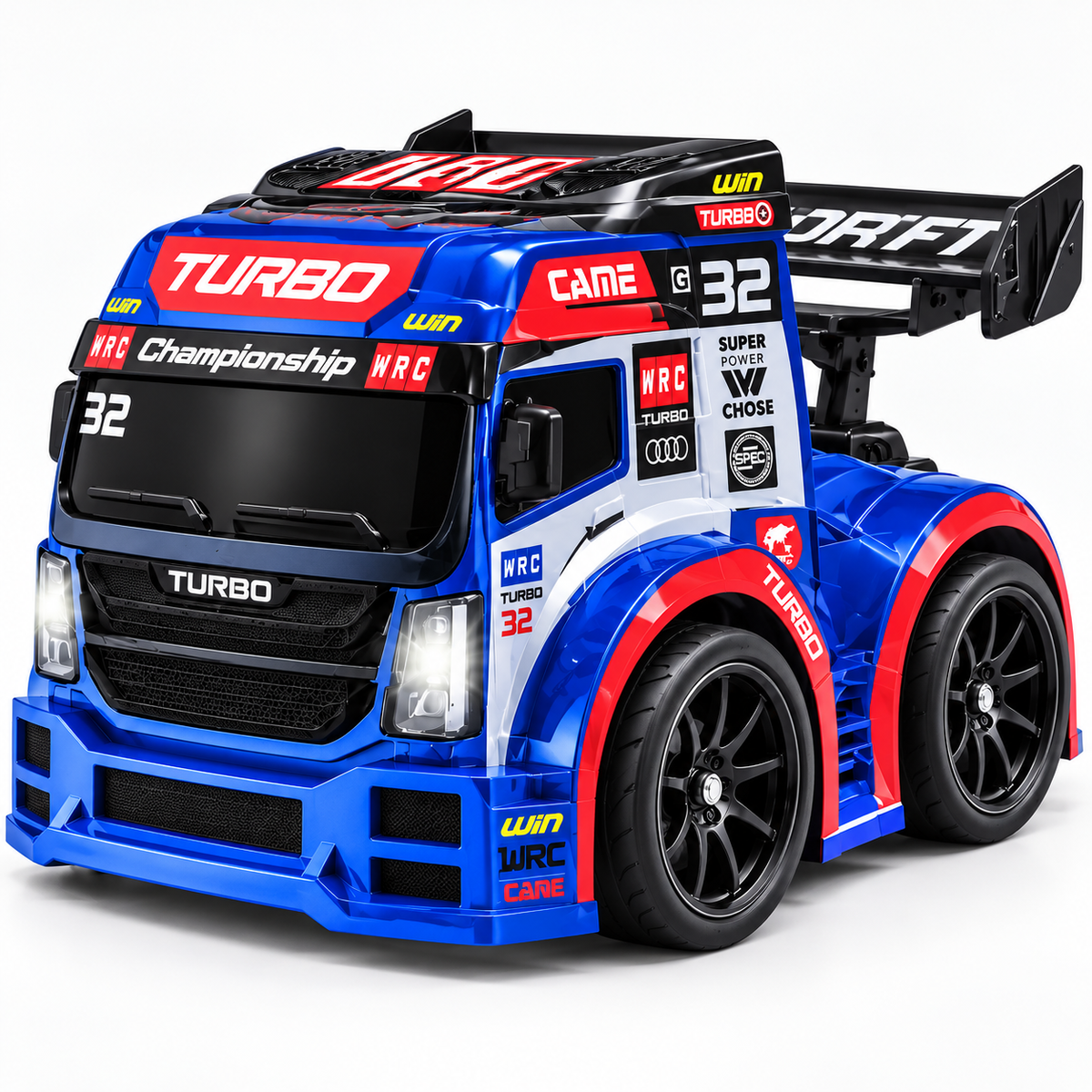 Turbo 32 RC Drift Racing Truck – Blue Edition