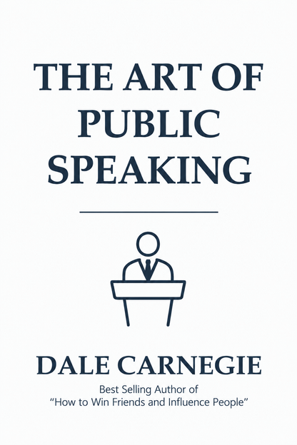 The Art of Public Speaking By Dale Carnegie (Paperback)