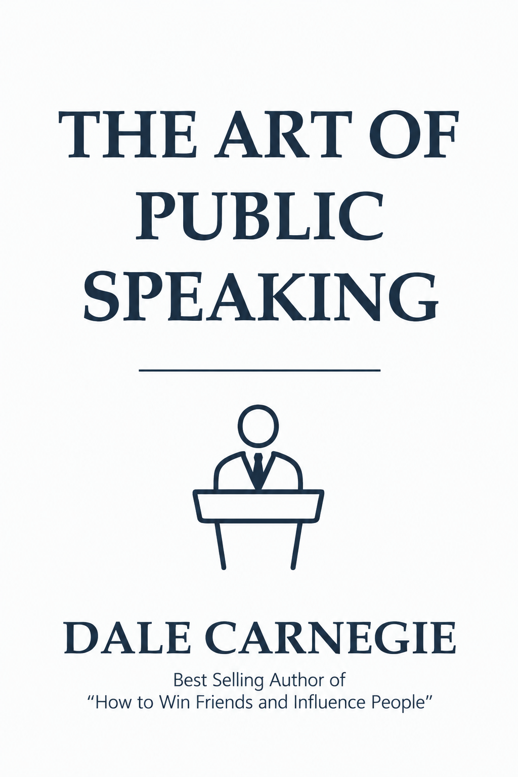 The Art of Public Speaking By Dale Carnegie (Paperback)