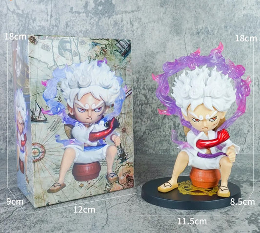 One Piece : Luffy Barrel - Action Figure 18 cm