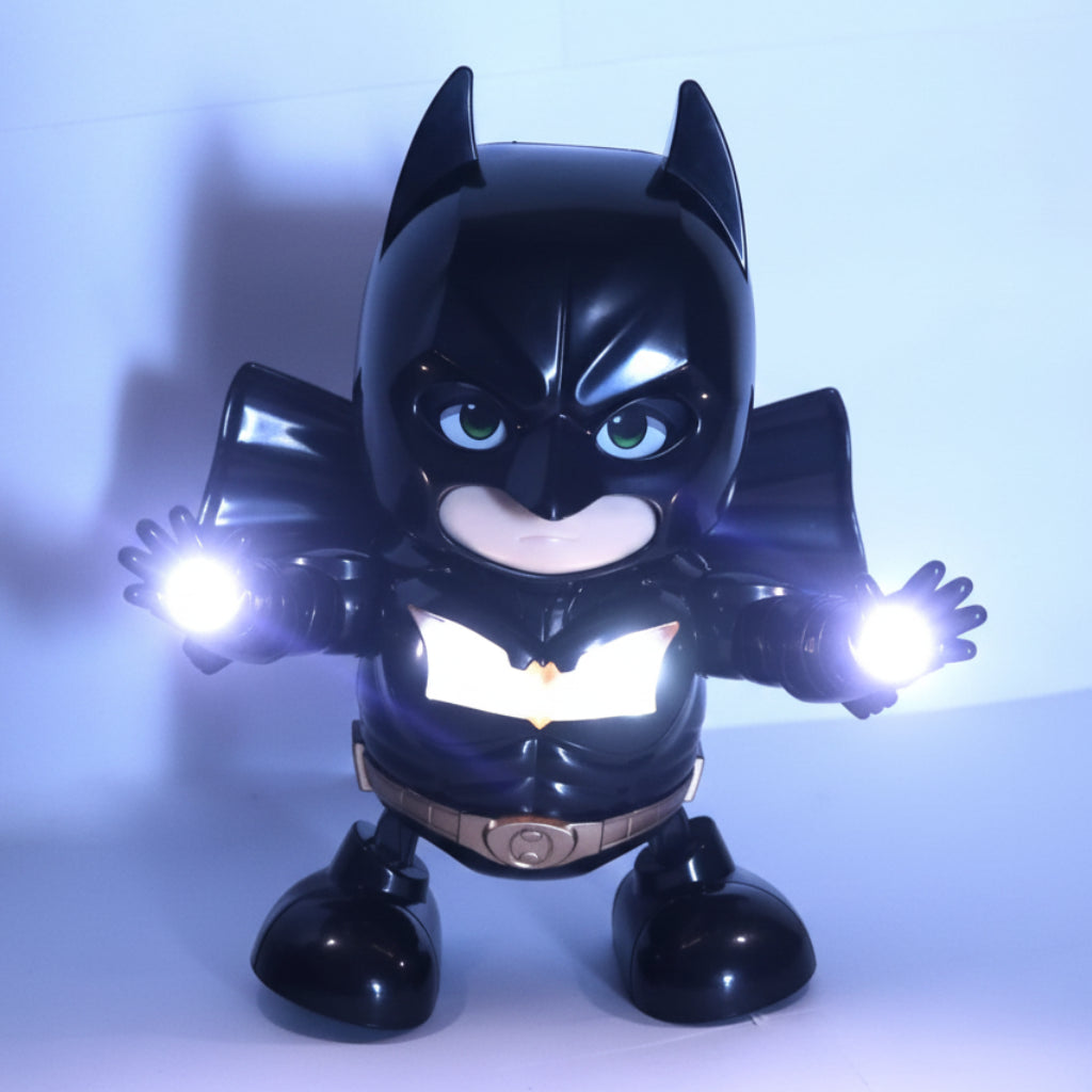 Dancing Batman with Flashing Lights and Music Dance Movement Toy