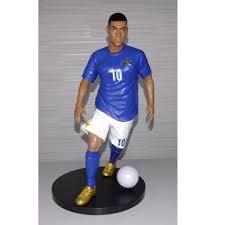 Mbappe Blue Jersey Footballer - Action Figure 18cm