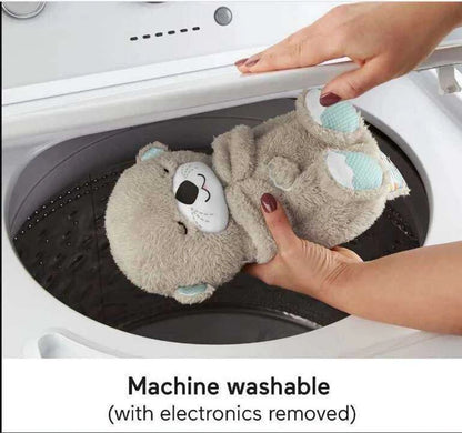 Breathing Teddy Bear with Music, Sound, Light and Breathing Motion Soft Toy for Kids