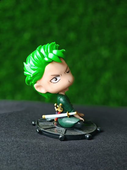 One Piece : Roronoa Zoro Bouble Head Mini - Action Figure