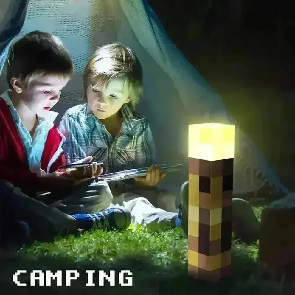 Minecraft Torch Night Light Hand Held or Wall Mount Lighting Torch (limited edition)