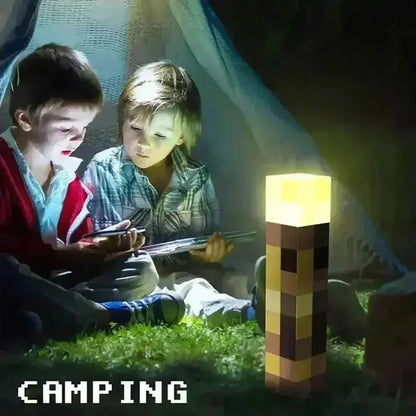 Minecraft Torch Night Light Hand Held or Wall Mount Lighting Torch (limited edition)