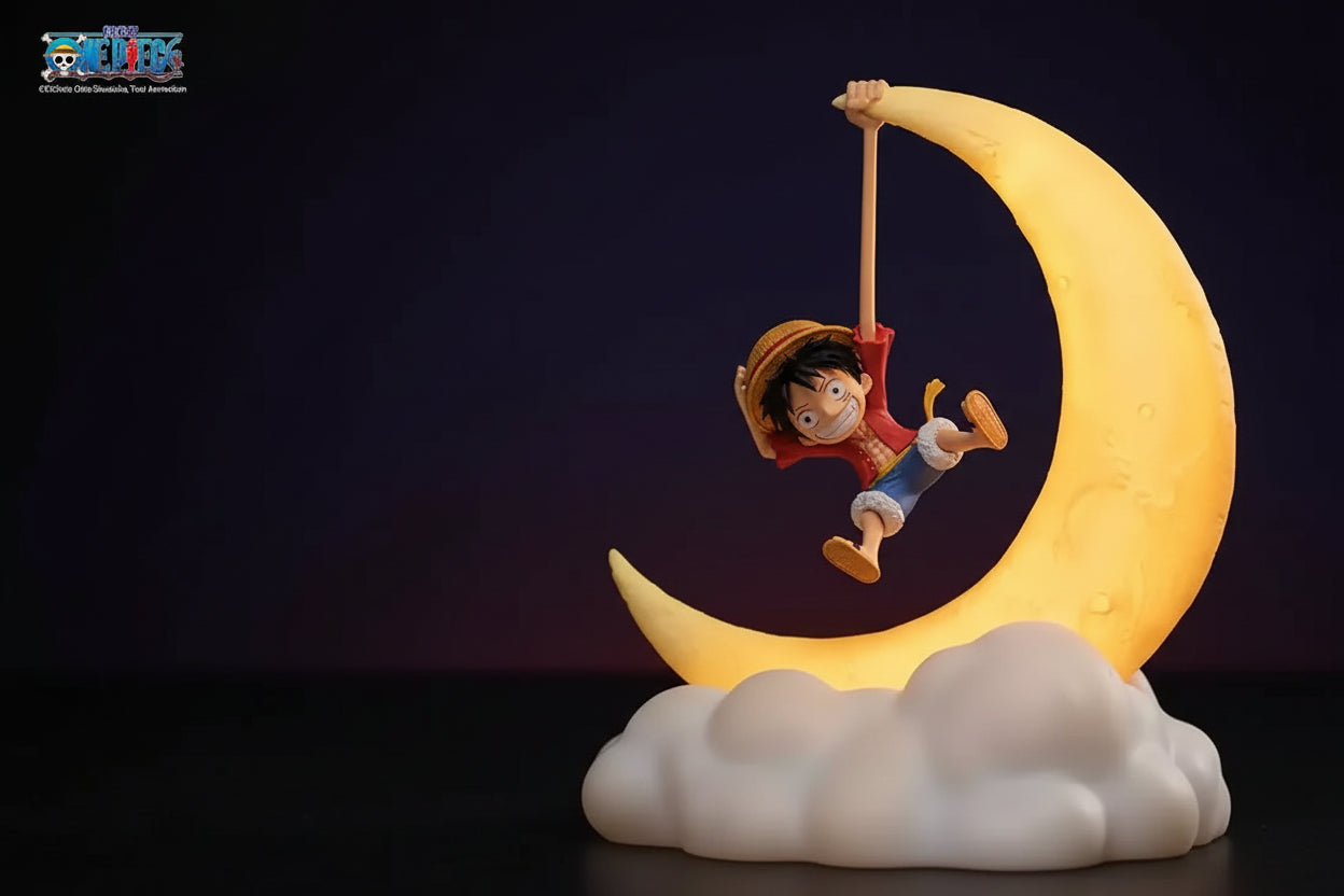 One Piece Decorative Hanging Luffy Moon Lamp