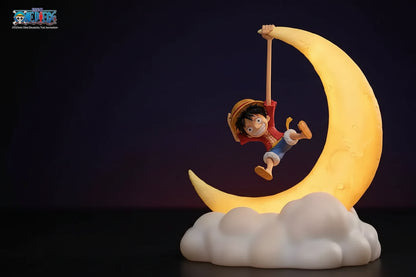 One Piece Decorative Hanging Luffy Moon Lamp