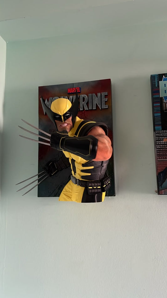 Marvel's Wolverine Comic Cover 3D Printed (Limited Edition)