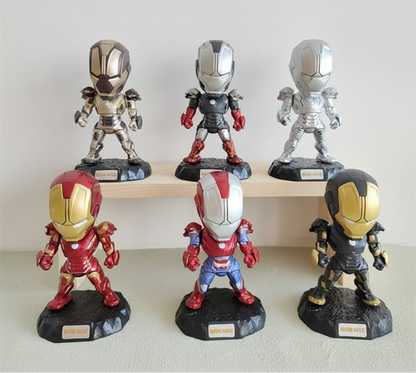 Ironman Standing Set of 6pcs Action Figure 11 cm