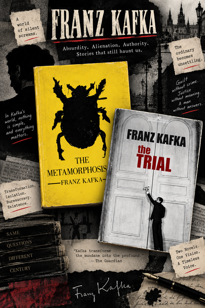 [COMBO] Franz Kafka 2 Books: Metamorphosis, The Trial