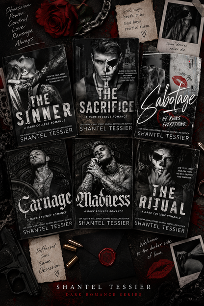 [COMBO] Shantel Tassier 6 Books: Carnage, Sabotage, The Sacrifice, The Sinner, The Ritual, Madness