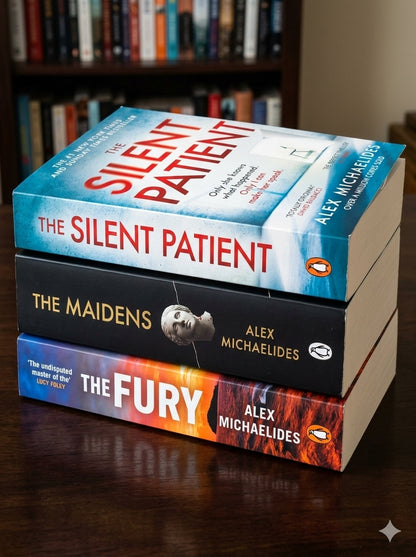 [COMBO] The Silent Patient, The Fury and The Maidens by Alex Michaelides
