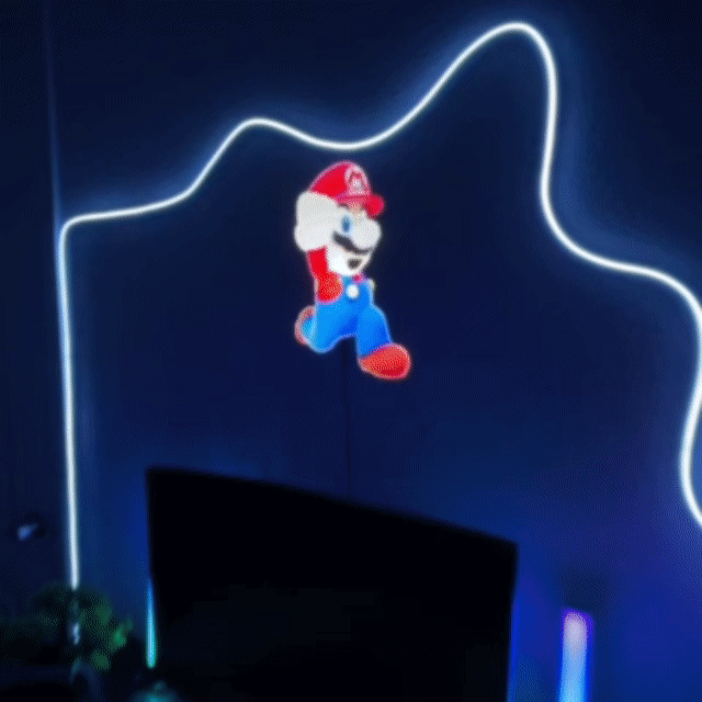 OtakuVision™ 3D Hologram Fan Dual Blade Fan - Customizable