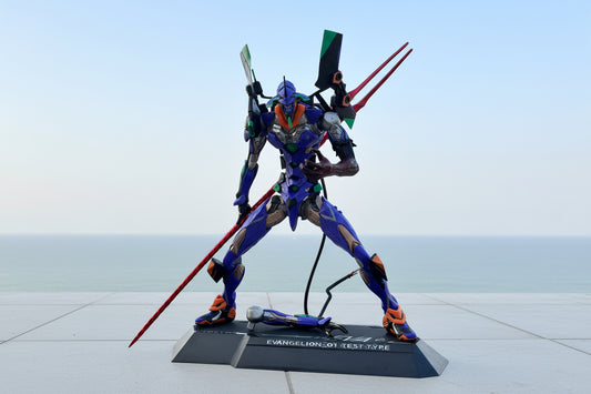 Neon Genesis Evangelion EVA-001 with Eye Light GK Figure 65 CM fig