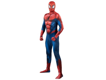 Spider-Man Deluxe Zentai Suit Halloween Costume For Adults