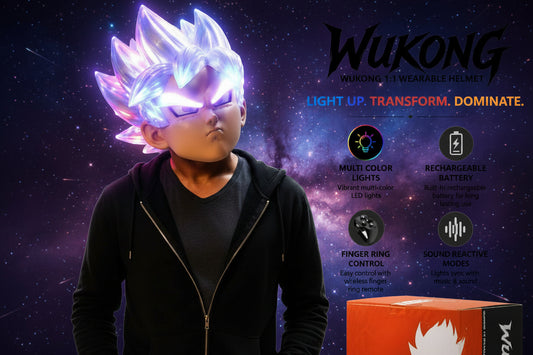 Dragon Ball Z Glowing Mask with Light Effects by Tibs Studio – Premium Collector Edition