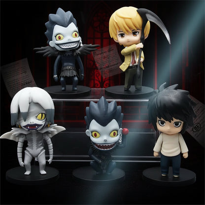 Death Note Action Figure Set of 5 Action Figure Collectible 10Cm
