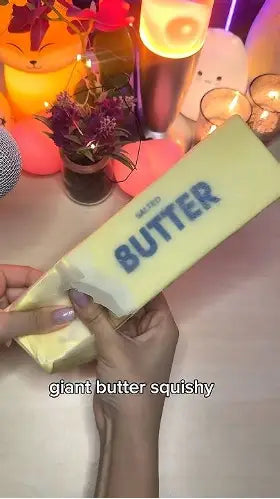 Butter Squishy Toy, Butter-Shaped Slow Rising Squishy Butter Stick for Anxiety Relaxation