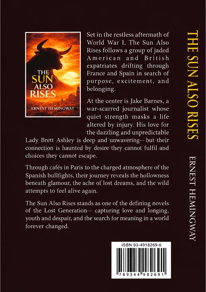 The Sun Also Rises By Ernest Hemingway (Paperback)