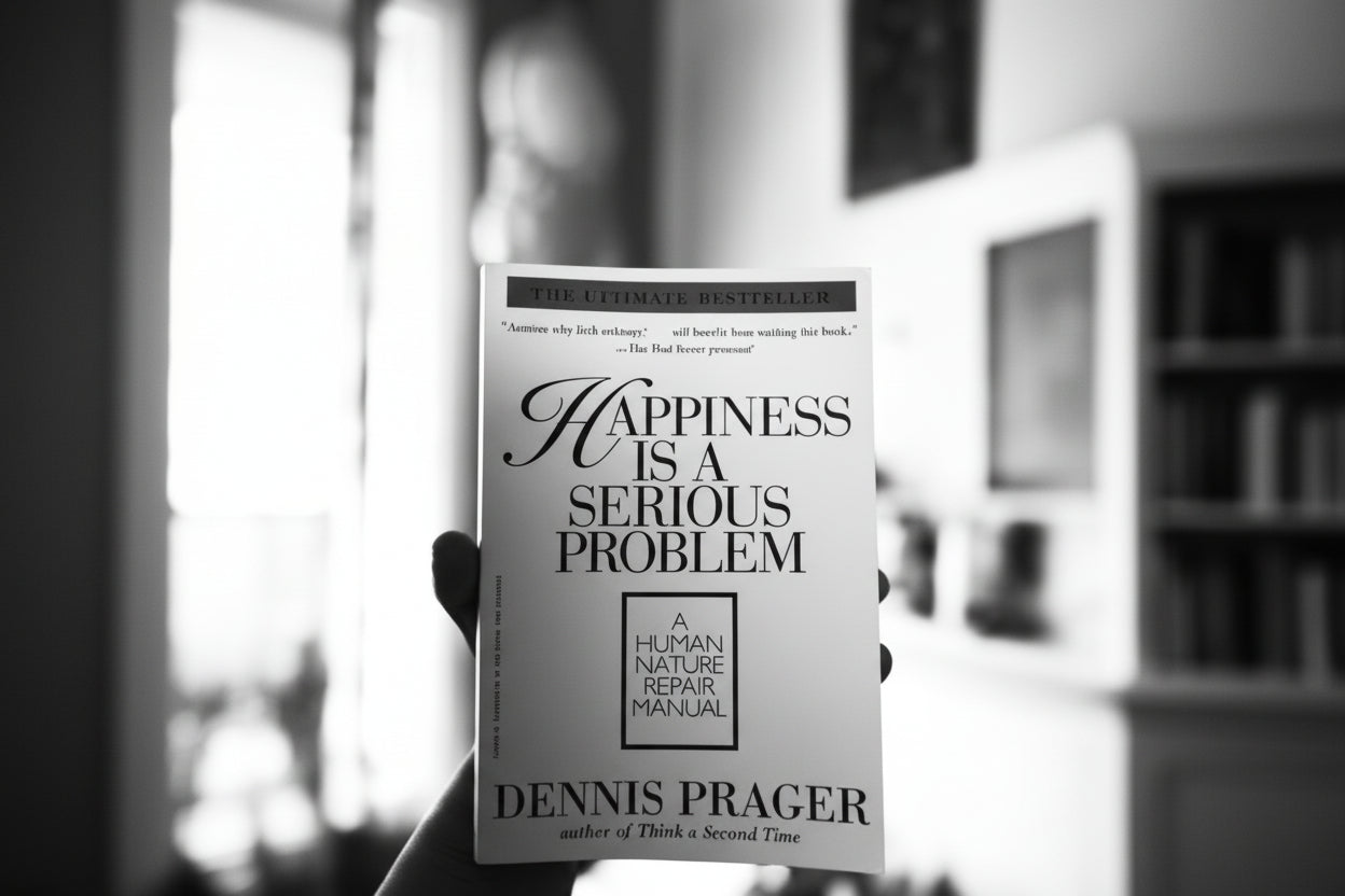 Happiness Is a Serious Problem By Dennis Prager  (Paperback)