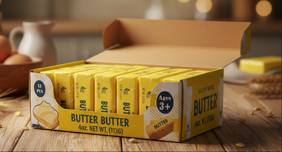 Butter Squishy Toy, Butter-Shaped Slow Rising Squishy Butter Stick for Anxiety Relaxation