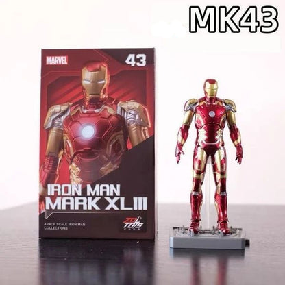 ZD Toys Iron Man Mark 43,Base Version Hall of Armor Action Figure (Limited Edition)