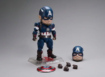Captain America Beast Kingdom Egg Attack Action Figure (6 Inches)