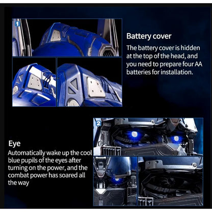 Transformers Optimus Prime Helmet Voice-Controlled with Lights & Sounds