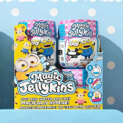 Minions Magic Jellykins Collectible Plush Friends | Water-Reveal 12 Surprise Toy | Ages 4+