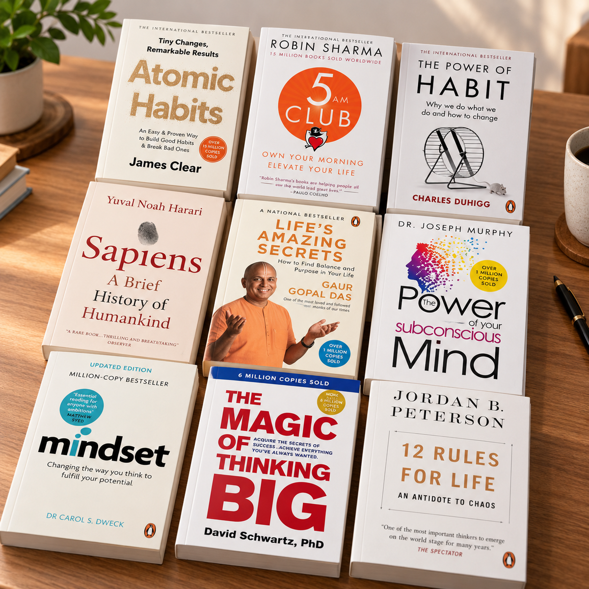 9 Books Combo for Unstoppable Motivation (Paperback)