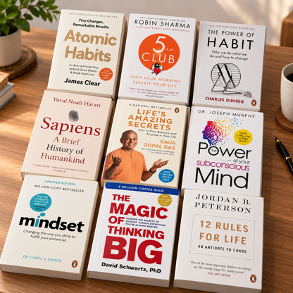 9 Books Combo for Unstoppable Motivation (Paperback)
