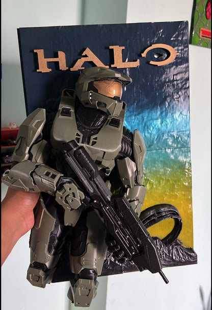 Halo Comic Cover 3D Printed (Limited Edition)