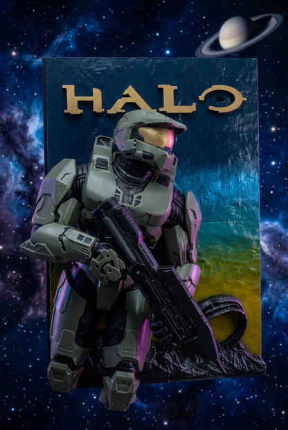 Halo Comic Cover 3D Printed (Limited Edition)