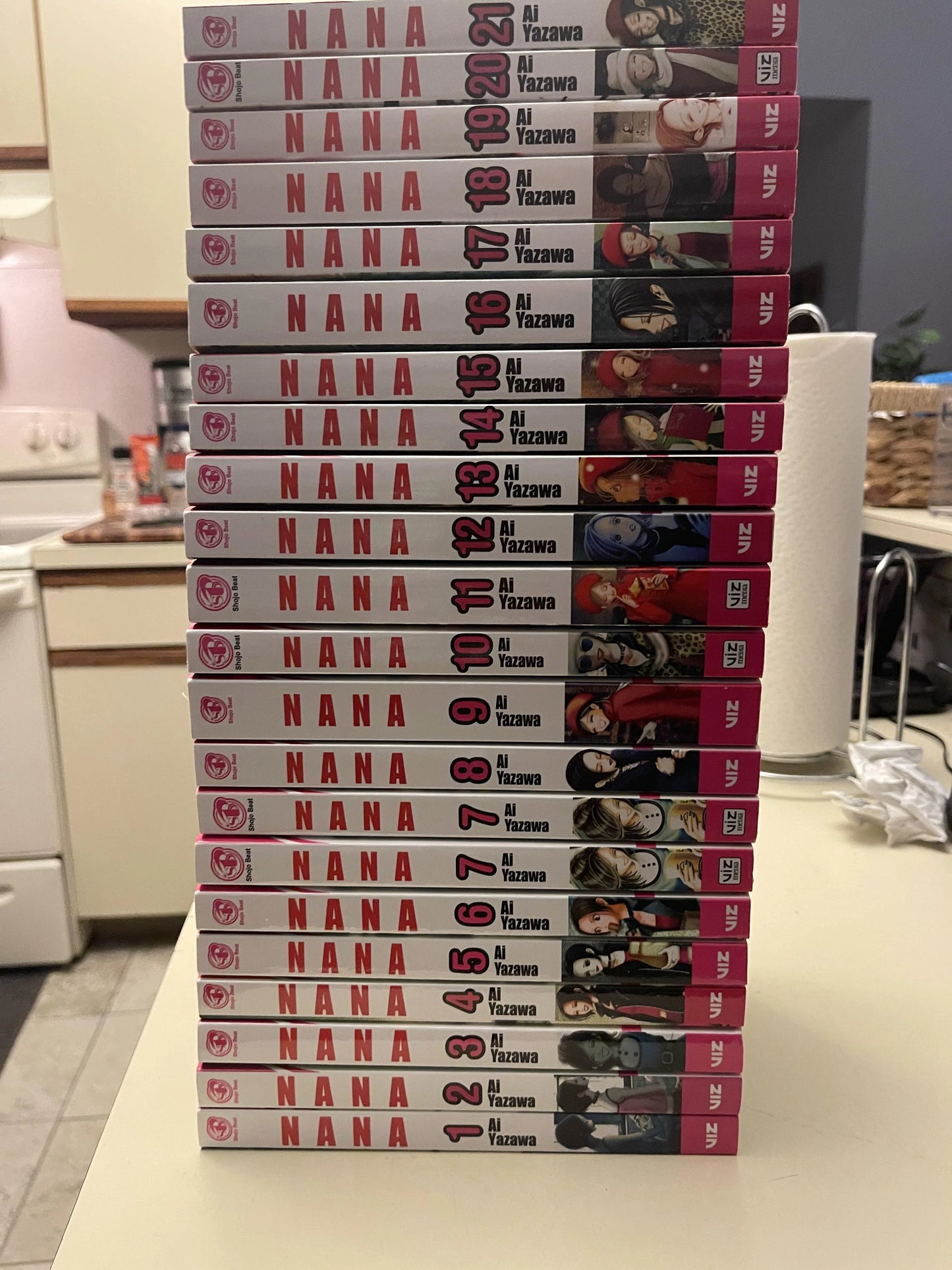 Nana Volume 1 To 21 By Ai yazawa