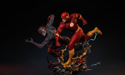 The Flash vs Reverse-Flash – 1/6 Scale Resin by Tibs 3D Studio – Premium Collector Edition