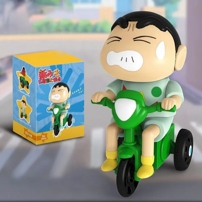 Shinchan Cycling Figure Collectible Toy