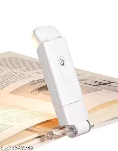 Usb Rechargeable Book Reading Light With Brightness Adjustable For Eye-Protection