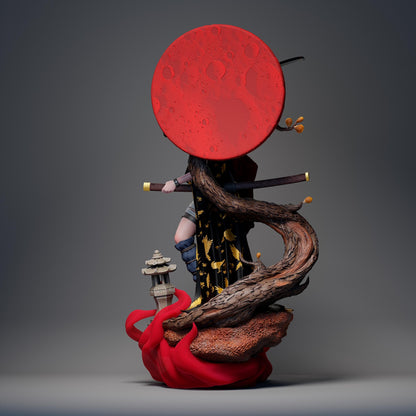 One Grace and Tear 3D Printed Resin Statue By Tibs 3D Studio – Premium Samurai Art Collector Edition