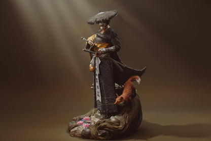 Atsu Ghost of Yōtei 3D Printed Resin Statue By Tibs 3D Studio –  Samurai Collector Edition