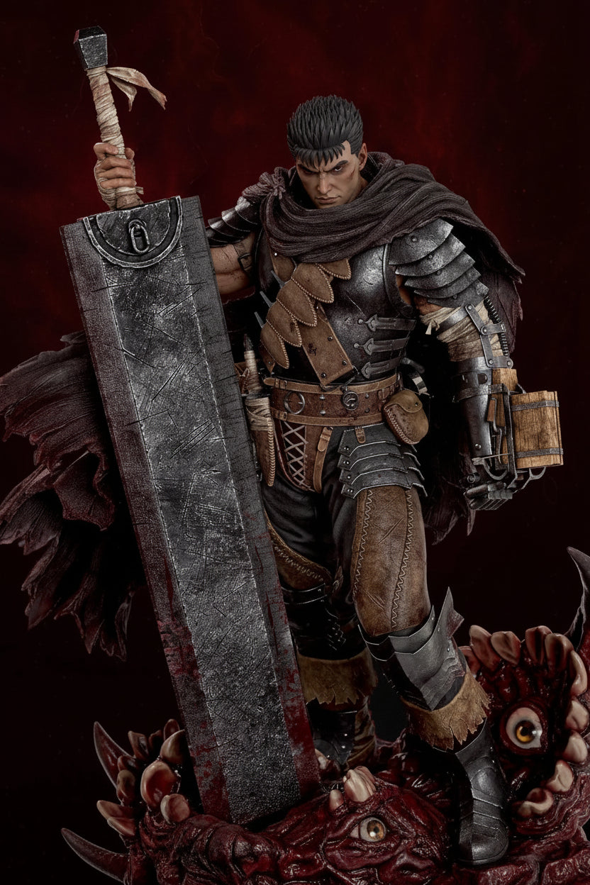 Guts Berserk 1/6 Scale Resin Statue By Tibs 3D Studio – Dark Fantasy Collector Edition