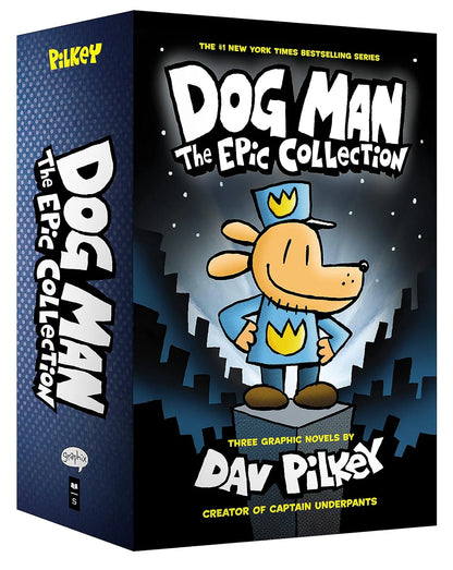 Dog Man Boxed Set (3 Books) Vol 1 - 3