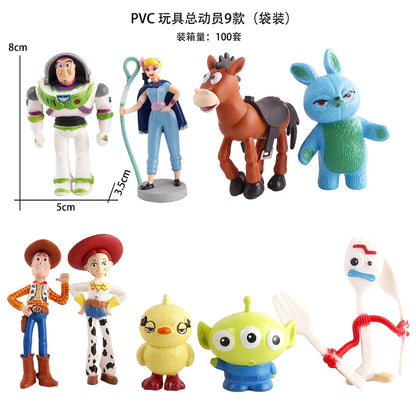 Toy Story Andy’s Room Set of 9 Action Figure