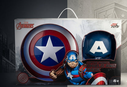 ZD Toys Captain America Shield And Mask Combo Set