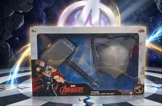 ZD Toys Thor Role Play Hammer & Helmet Combo Age 5+